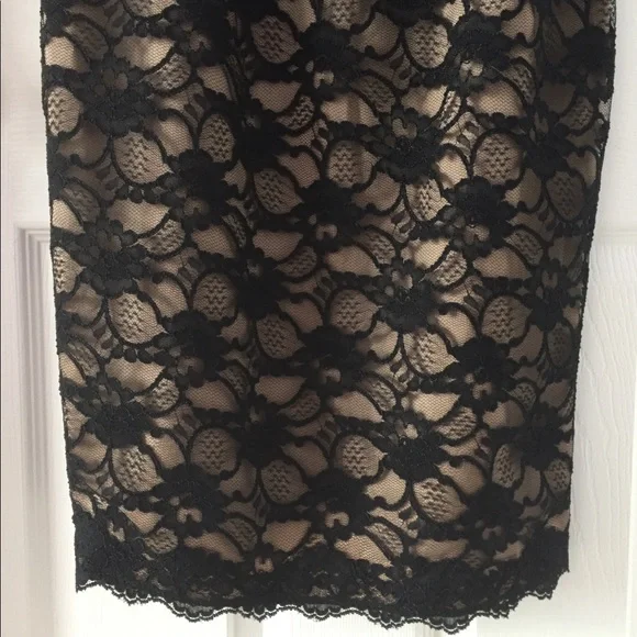 Jones New York Black Lace Cocktail Dress - Picture 4 of 8
